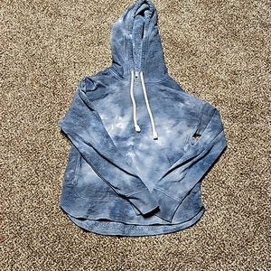 Navy & White Tye Dye sweatshirt